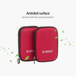 2.5 inch HDD protective storage bag - with zipperHDD case