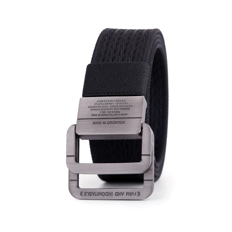 Tactical canvas belt - double buckleBelts