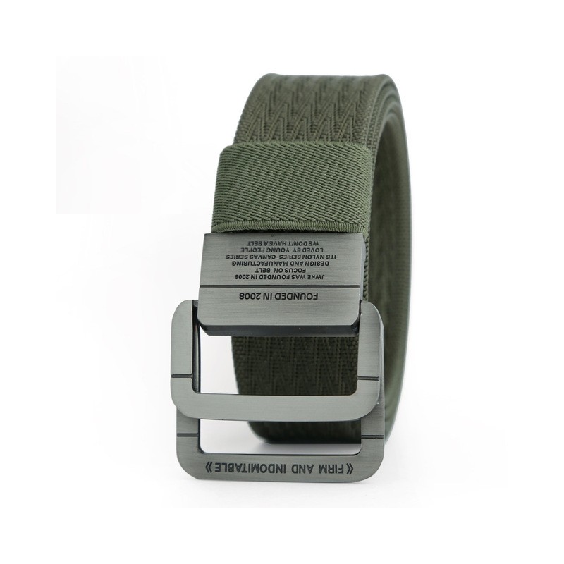 Tactical canvas belt - double buckleBelts