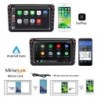 Car radio - X8 - Carplay - 2 Din - Android - Bluetooth - CAN BUS - Mirror Link - USB - TFDin 2