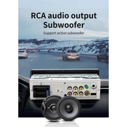 Car radio - camera - remote control - M150 - 1 Din - 5 inch - Bluetooth - Android - Mirror Link - USBDin 1