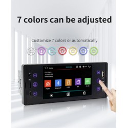 Car radio - camera - remote control - M150 - 1 Din - 5 inch - Bluetooth - Android - Mirror Link - USBDin 1