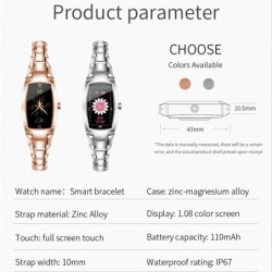 H8 Pro Smart Watch - full touch - heart rate - blood pressure - fitness tracker - waterproofWatches