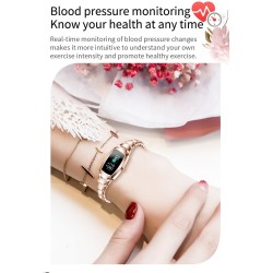 H8 Pro Smart Watch - full touch - heart rate - blood pressure - fitness tracker - waterproofWatches