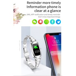 H8 Pro Smart Watch - full touch - heart rate - blood pressure - fitness tracker - waterproofWatches