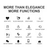 H8 Pro Smart Watch - full touch - heart rate - blood pressure - fitness tracker - waterproofWatches