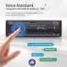 Digital car radio - 1 DIN - voice assistant - Bluetooth - AUX - FMDin 1