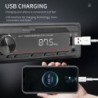 Digital car radio - 1 DIN - voice assistant - Bluetooth - AUX - FMDin 1