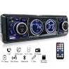 Bluetooth car radio - 1 DIN - USB - TF - FM - 60Wx4 - 12VDin 1