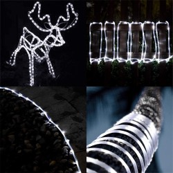 Solar powered LED string - garland - outdoor lights - waterproof - 7m - 12 mChristmas