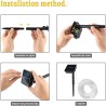 Solar powered LED string - garland - outdoor lights - waterproof - 7m - 12 mChristmas