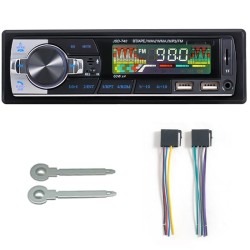 1DIN car radio - Bluetooth - remote control - USB - TF - 60Wx4 - 12VDin 1