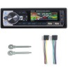 1DIN car radio - Bluetooth - remote control - USB - TF - 60Wx4 - 12VDin 1