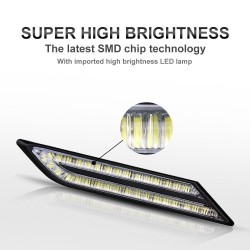 33 SMD LED - DRL car lights - waterproof - 2 piecesDaytime Running Lights (DRL)