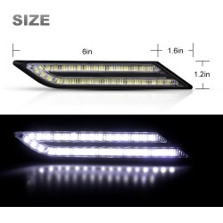 33 SMD LED - DRL car lights - waterproof - 2 piecesDaytime Running Lights (DRL)