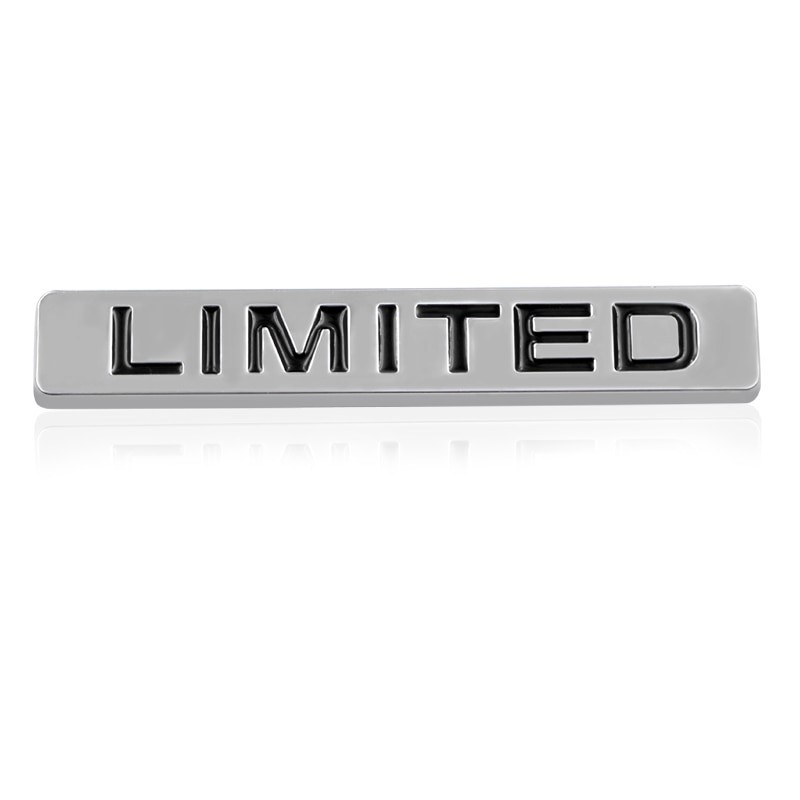 LIMITED - metal emblem - badge - car stickerStickers