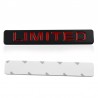 LIMITED - metal emblem - badge - car stickerStickers