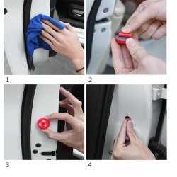 Car inside door light - warning / anti-collision lamp - LED - 2 piecesStyling parts