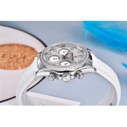 PAGANI DESIGN - automatic Quartz watch - with crystals - sapphire mirror - leather strapWatches