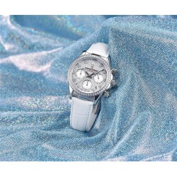 PAGANI DESIGN - automatic Quartz watch - with crystals - sapphire mirror - leather strapWatches
