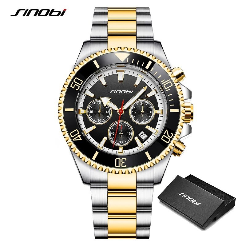SINOBI - sport Quartz watch - waterproof - stainless steelWatches