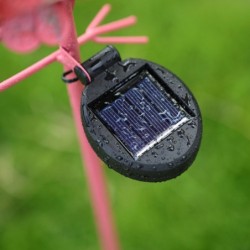 Garden solar light - metal lamp - waterproof - pink flamingoSolar lighting