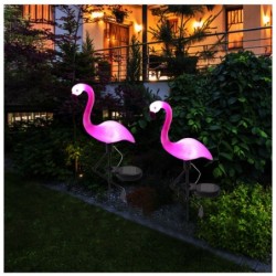 Garden solar light - LED lamp - waterproof - flamingoSolar lighting
