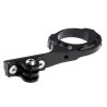 Long aluminum handlebar mount for GoProMounts