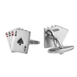 AAAA poker cards cufflinksCufflinks