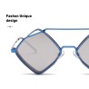Geometric sunglasses - steampunk style - metal hollow-out frame - UV400 - unisexSunglasses