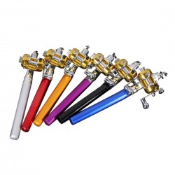 Mini telescopic fishing rod - with a golden fishing reel - foldableFishing rods