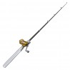 Mini telescopic fishing rod - with a golden fishing reel - foldableFishing rods