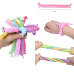 Soft unicorn - elastic rubber - pull rope - toyToys