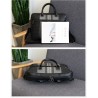 Elegant shoulder bag - business briefcase - genuine woven leather - large capacityBags