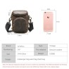 Multifunctional leather bag - shoulder strap - waist buckleBags
