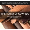 Multifunctional leather bag - shoulder strap - waist buckleBags