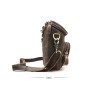 Multifunctional leather bag - shoulder strap - waist buckleBags