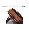 JEEP BULUO - men's leather shoulder bag - with a walletBags