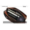 JEEP BULUO - men's leather shoulder bag - with a walletBags