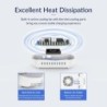 ORICO - 10 ports USB charger - docking station - with holder - 120W 5V2.4A*10Holders