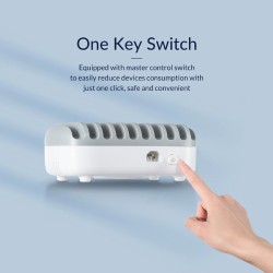 ORICO - 10 ports USB charger - docking station - with holder - 120W 5V2.4A*10Holders
