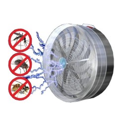 Mosquito killer lamp - with suction cups - solar powered - indoor / outdoorInsect control