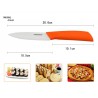 Ceramic knife set - 3" 4" 5" 6" inch with peeler / coversCeramic