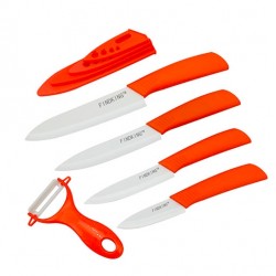 Ceramic knife set - 3" 4" 5" 6" inch with peeler / coversCeramic