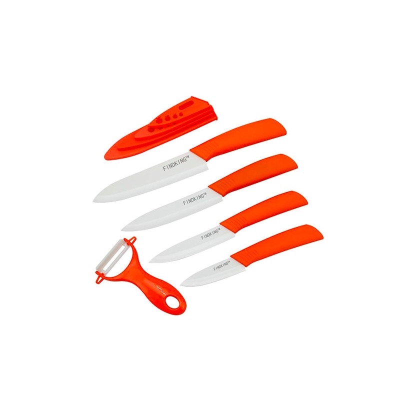 Ceramic knife set - 3" 4" 5" 6" inch with peeler / coversCeramic Ceramic knife set - 3" 4" 5" 6" inch with peeler / coversCeramic