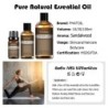 Pure natural essential oil - aroma oil - sandalwood - frankincense - clary sage - lavender - eucalyptus - jasmine - 10ml - 10...