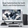 Baseus - 4K HD switch - HDMI-compatible adapterHDMI switchers