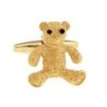 Fashionable cufflinks - golden bearCufflinks