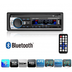 Bluetooth car radio - digital audio - MP3 - FM - USB - AUX - 12VDin 1