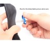 Bicycle tire air nozzle - presta valve core - nut screw with installation wrenchRepair